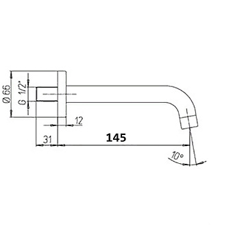 Излив Paini 78PZ430