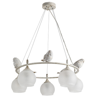 Люстра подвесная Arte Lamp GEMELLI A2150SP-5WG 60Вт 5 лампочек E27