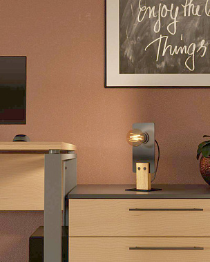 Настольная лампа EGLO BRAMERTON 43754 40Вт E27