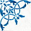 Матовый керамогранит WOW Blanc Et Bleu 108791 Antique Decor Mix 18,5х18,5см 0,413кв.м.