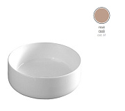 Раковина накладная ArtCeram Cognac COL001 61 00 42х42см