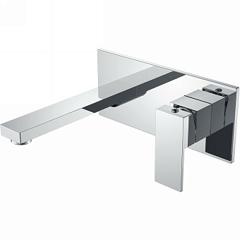 Смеситель для раковины Boheme Qubic 475-CR хром