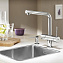 Смеситель для кухни GROHE Blue 31345002 высокий излив хром