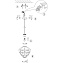 Светильник подвесной Maytoni Globo P053PL-01PK 40Вт E27