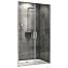 Душевая дверь Abber Sonnenstrand AG04100C 195х100см стекло прозрачное