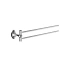 Полотенцедержатель IDDIS Male MALSS20i49 хром 7,5см