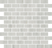 Керамическая мозаика KERAMA MARAZZI Белем MM13119T мозаичный серый светлый глянцевый 30х32см 0,096кв.м.