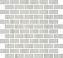 Керамическая мозаика KERAMA MARAZZI Белем MM13119T мозаичный серый светлый глянцевый 30х32см 0,096кв.м.