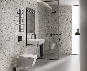 Душевая система VITRA Origin A49284EXP чёрный