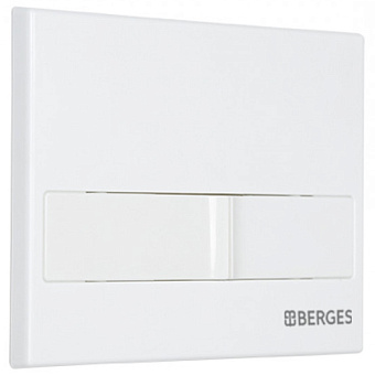 Кнопка для инсталляции BERGES NOVUM L1 белая