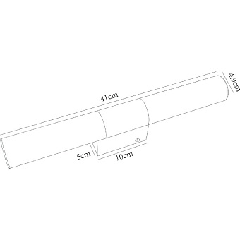 Светильник настенный Arte Lamp CALLISTO A2828AP-1CC 8Вт LED