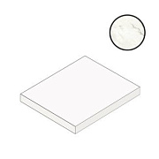 Плитка для ступеней Atlas Concord Италия Marvel Shine A45M Statuario Supremo Scalino Angolare Lapp 37,5х37,5см 0,141кв.м. лаппатированная