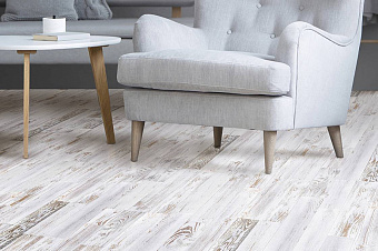 Пробковый пол CORKSTYLE LOFT-GLUE 1235х305х6мм Bone Bone_GLUE 3кв.м