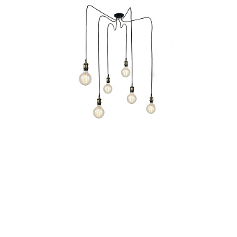 Люстра подвесная Loft It Spider Loft1162A/6 240Вт 6 лампочек E27