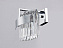 Бра Newport 4350 4351/A chrome new 60Вт E14
