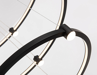 Люстра подвесная Ambrella COMFORT LineTech FL5514 90Вт 12 лампочек LED