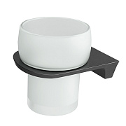 Стакан в ванную WASSERKRAFT Wiese K-8900 K-8928 оружейная сталь