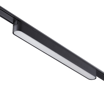 Трековый светильник Novotech SHINO 359074 SMAL 18Вт LED чёрный для низковольтного трека