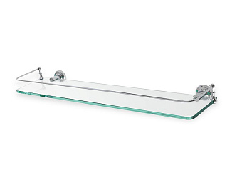 Полка в ванную Stil Haus Smart SM04(08) 1-ярусная 15х60см хром