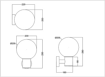 Бра Maytoni Bold O598WL-01GR 60Вт E27