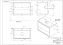 Тумба под раковину подвесная CERSANIT LOUNA SP-SZ-LOU80-BL/Wh 49х80х54,6см