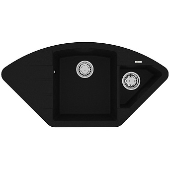 Мойка кухонная LEMARK IRKANA 980 9910043 50х98см антрацит