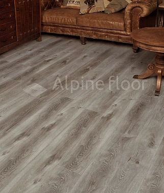 Виниловый ламинат Alpine Floor Дуб Гранит ЕСО 7-8 1524х180х8мм 43 класс 2,2кв.м