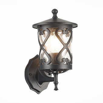 Светильник фасадный ST Luce LORNE SL085.401.01 60Вт IP44 E27 чёрный