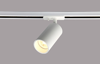 Трековый светильник CRYSTAL LUX CLT CLT 0.31 013 WH-WH 50Вт GU10 белый для однофазного трека