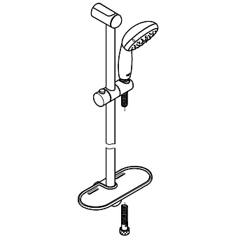 Душевой гарнитур GROHE Tempesta New 27926001 хром
