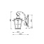 Бра Maytoni Albion O413WL-01BZ 60Вт E27