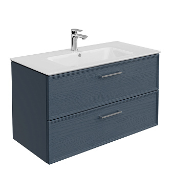 Тумба под раковину подвесная KERAMA MARAZZI Piano Classic PIA.CL.95.BLU.M 46х95х52,5см