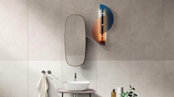 Матовый керамогранит VITRA MicroCement K947813R0001VTET светло-серый матовый 60х60см 1,8кв.м.