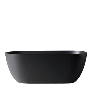 Ванна каменная Abber Frankfurt AM9941B 170х75см отдельностоящая