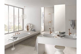 Смеситель для раковины GROHE Essence New 32628DL1 бронза