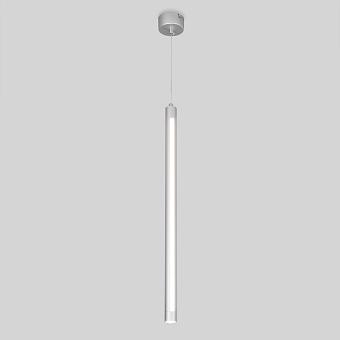 Светильник подвесной Eurosvet Strong 50189/1 LED серебро 17Вт LED