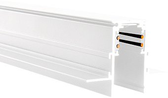 Магнитный трек CRYSTAL LUX CLT 0.123 01 L2000 WH 2000мм белый