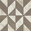 Керамическая мозаика Atlas Concord Италия Marvel Edge AEPU Gris-Calacatta Mosaico Cubes Lappato 36,5х36,5см 0,532кв.м.