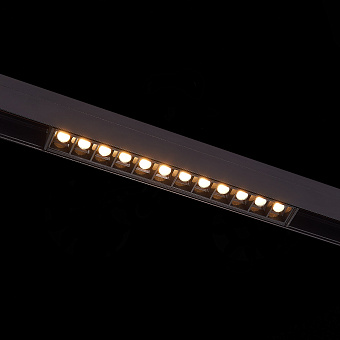 Магнитный трековый светильник ST Luce SEIDE ST361.436.12 12Вт LED чёрный