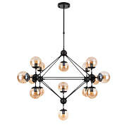 Люстра подвесная Arte Lamp BOLLA A1664SP-15BK 60Вт 15 лампочек E14
