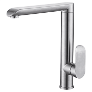 Смеситель для кухни MELANA Paola Hi-tech 610603 поворотный излив сатин