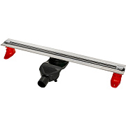 Щелевой душевой трап BERGES SUPER SLIM 090153 700 73х31,2см горизонтальный сток