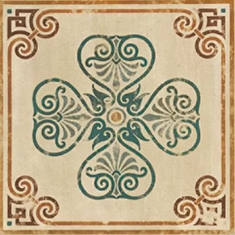 Напольная плитка MAINZU Verona PT02406 Decor Pav. 20х20см 1кв.м. неполированная