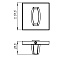Фиксатор ARMADILLO WC-BOLT BK6 USS AB-7 39273 бронза
