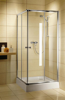 Угловое ограждение RADAWAY Classic C 80 185х80см стекло коричневое