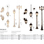Светильник ландшафтный Arte Lamp PEGASUS A3151FN-1BN 60Вт IP54 E27 золотой/чёрный