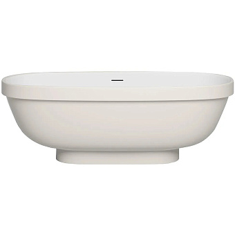 Ванна каменная SALINI GRECA 103121MRH S-Stone матовая 180х80см отдельностоящая