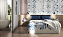 Настенная плитка FAP CERAMICHE Milano Mood fQDC Flower Blu RT 120х50см 1,8кв.м. матовая
