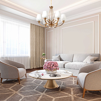 Люстра подвесная MW-light Палермо 386017706 240Вт 8 лампочек E27