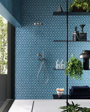 Керамическая мозаика Atlas Concord Италия Raw 9RBB Blue Block 28х28см 0,47кв.м.